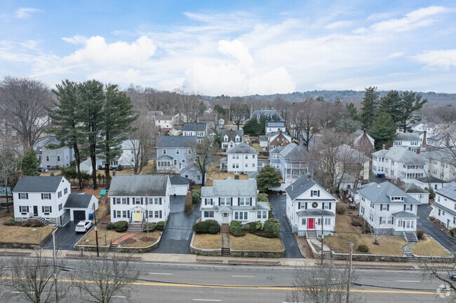 Homes in Milton Center are a testament to the community’s history.