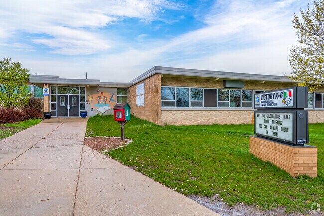 Victory Elementary offers full Italian immersion for students in the Goldman Park neighborhood.