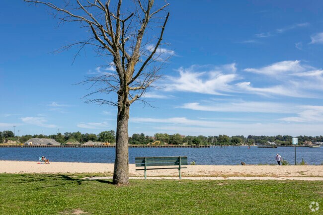 Some of the best views in Stamford are here at John J Boccuzzi Park.