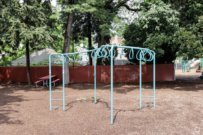 A favorite, the monkey bars at  the Anna C. Scott School in Leonia, NJ.