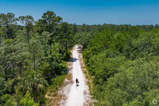The Weekie Wachee preserve has miles of trails for hiking and biking near Hernando Beach.