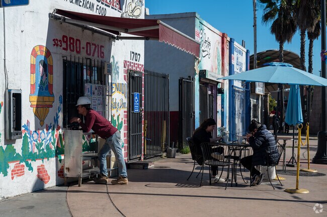 Best Taco in Boyle Heights at Santa Cecilia.