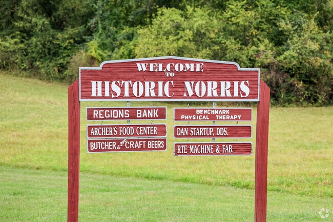 The town of Norris was created by TVA in the 1930s to be a place for the 