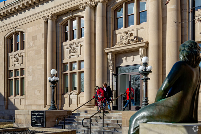 The Jackson Carnegie Library near Bennett is one of 53 Carnegie Libraries in the nation.