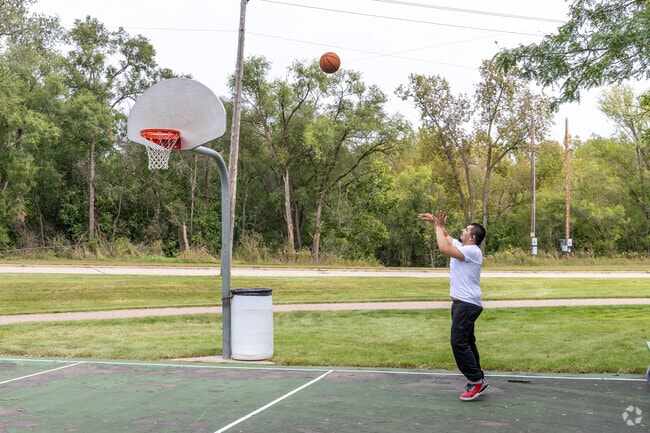 Abdella Park, located in Saint Paul Park, is perfect for basketball practice