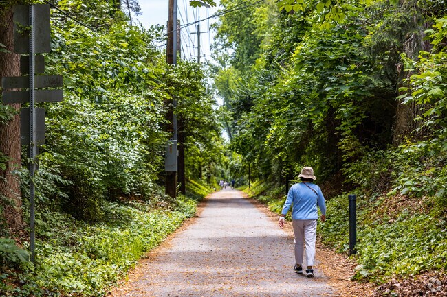 Adventure awaits along the Bethesda Trolley Trail in North Bethesda.