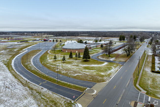 Clayton H. Symons Elementary School is on Platt Road in Milan.