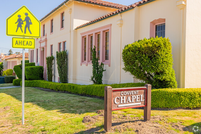 St. Roberts has a chapel on its campus for service.