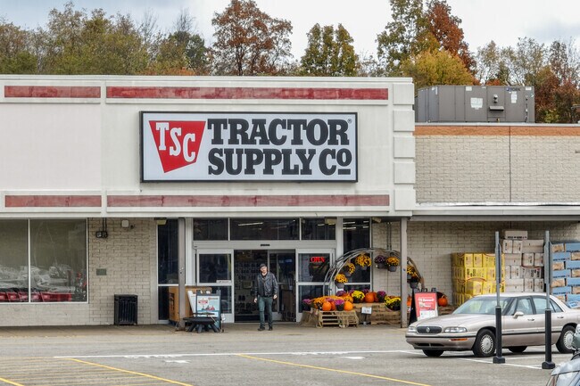 In East Franklin, residents go to Tractor Supply for any yard decor or supplies.