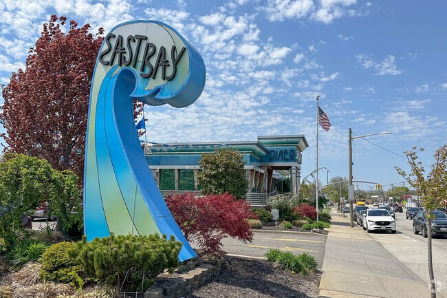The East Bay Diner is an ocean themed family restaurant in Seaford, NY.