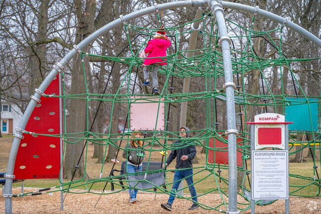 Lions Park provides a fairy tail themed playground for Hazelwood children to enjoy.