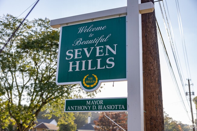 Welcome to Seven Hills, named for the seven summits in town.