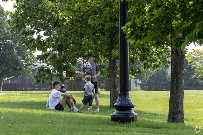 Gault Park has plenty of shade to cool off after a game of soccer.
