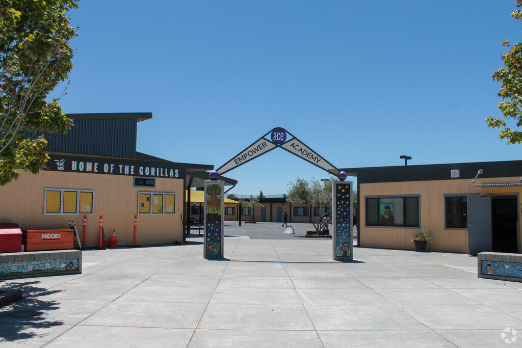 Main entrance to Ace Empower Academy in Mayfair, San Jose CA