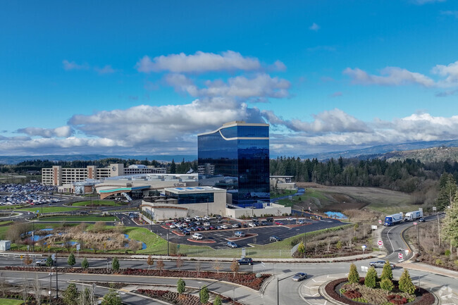 The ilani Casino Resort is located north of Ridgefield.