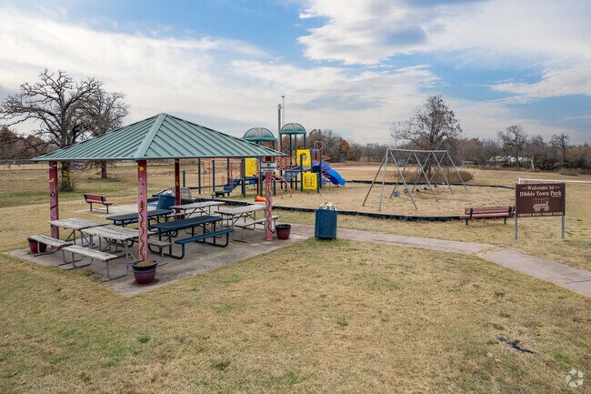 Dibble City Park is available for families to use and enjoy the playground.