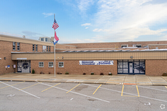 Fairmount Elementary School is the home of the Falcons.