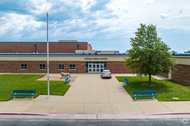 After elementary, kids can attend Goddard Middle School.