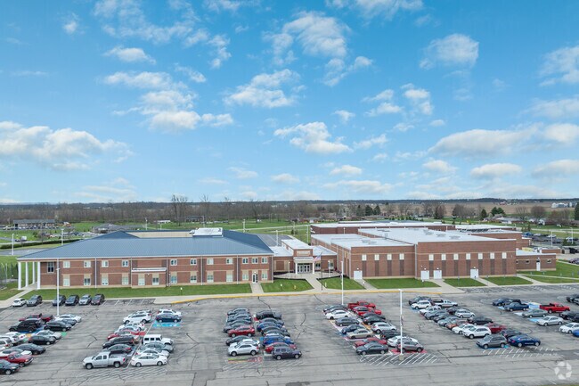 Eaton Middle School has approximately 458 students.