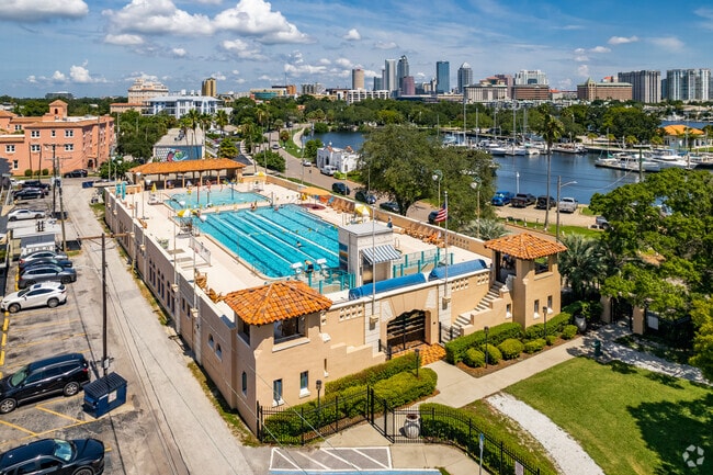 The Roy Jenkins Pool is popular among Davis Islands residents.