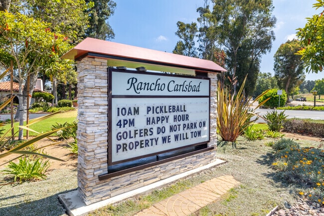 Rancho Carlsbad residents have plenty of activities available to them.