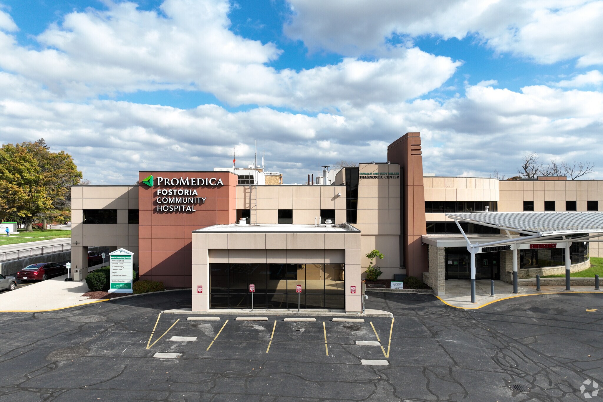 Promedica Fostoria Community Hospital in conveniently located just outside of downtown Fostoria.