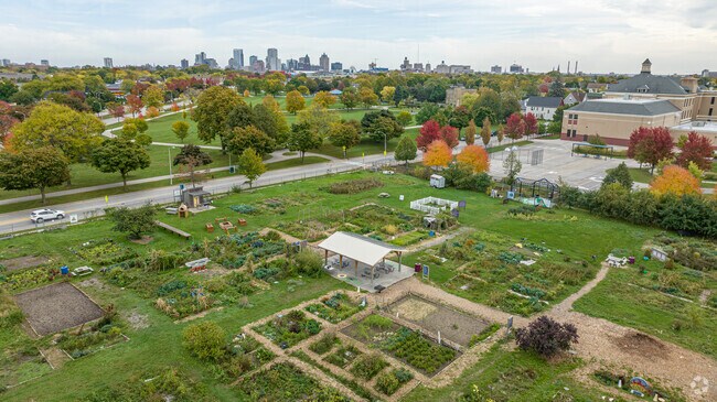 Alice's Garden in Midtown Milwaukee is a magical garden nestled in the middle of a city.