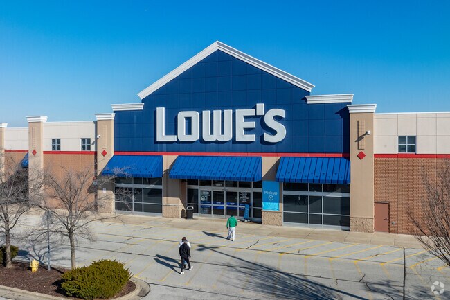 Homeowners of Central Orland can head to Lowe's for home improvement goods.