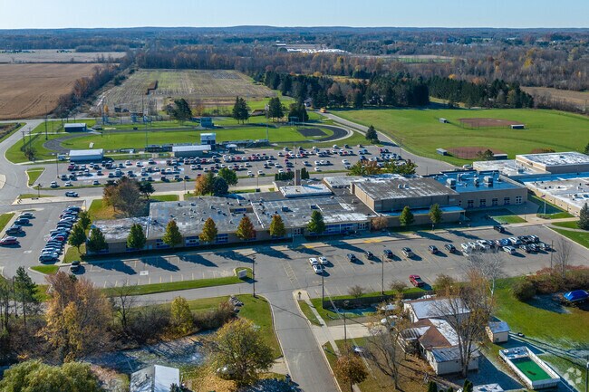 North Branch Middle School in North Branch serves multiple communities in this rural area.