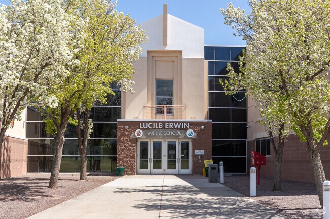 Lucile Erwin Middle School in Loveland has 712 students in grades 6-8.