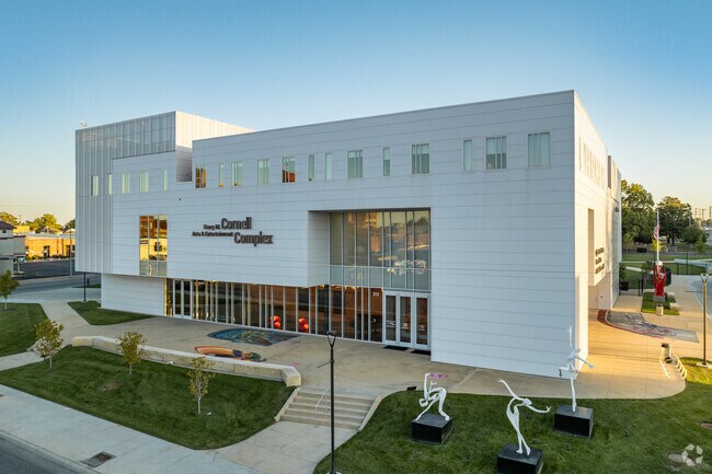 The Cornell Complex is a hub of art and theater in Downtown Joplin.