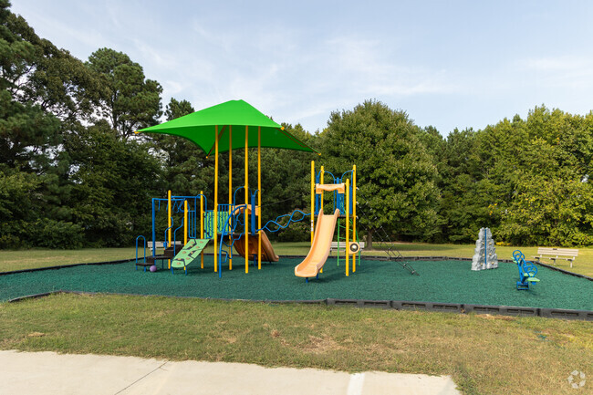 Seaside Christian Academy has a nice little playground for their students.