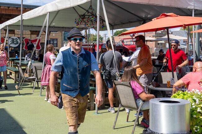 Dress up and join the festivities at the Bevo Mill Oktoberfest.