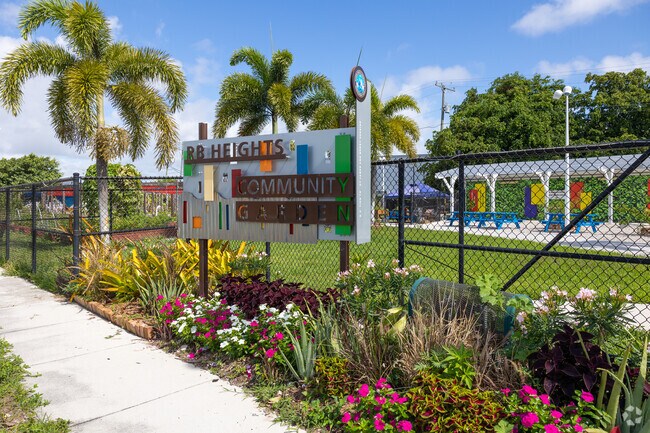 The Riviera Beach Community Garden is a great place to build your relationship with the locals.