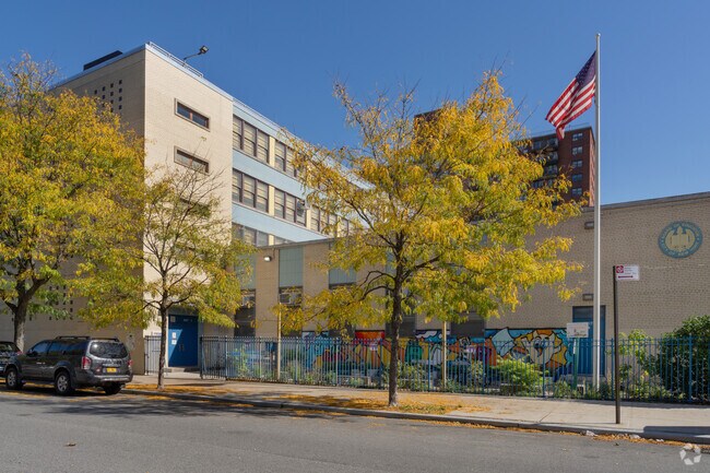 P.S. 100 Isaac Clason at 800 Taylor Ave in the Bronx.