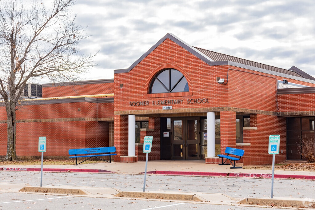 Sooner Elementary School provides education in the neighborhood of Outer Southeast OKC.
