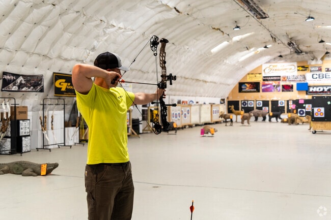Augusta Township locals head to Adams Archery to sharpen their skills all year.
