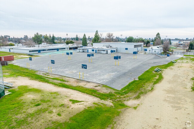 Play basketball at Will Rogers Middle School.