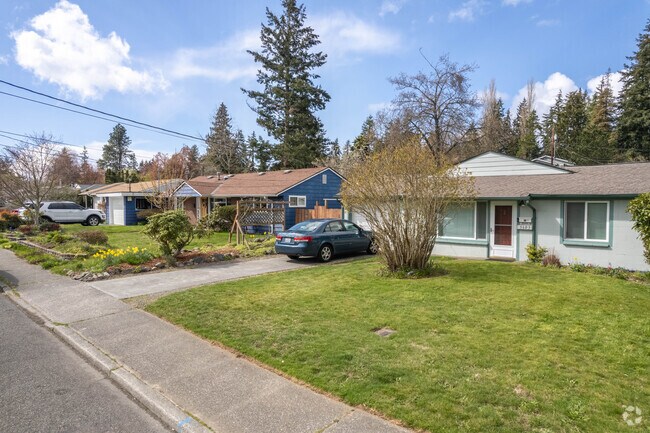 Ranch-style homes are common throughout the Gateway neighborhood in Mountlake Terrace.