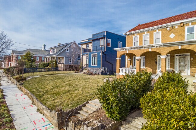 Spacious front yards are a luxury that many Langdon residents enjoy.