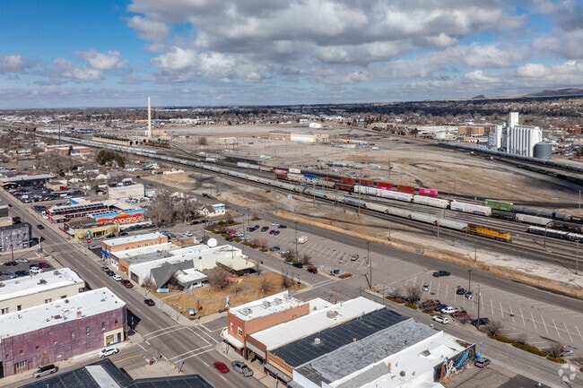 The historic rail yard in central Chubbock still maintains a steady workload transporting goods and materials throughout the state.