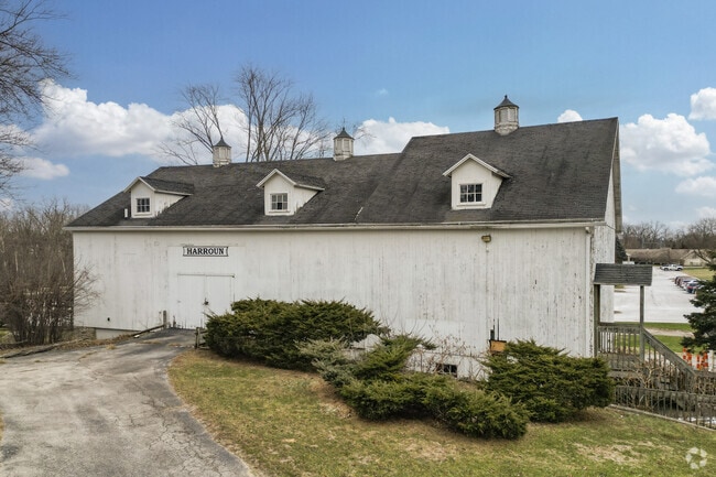 The Harroun Barn still stands in Sylvania on the Flower Hospital property.