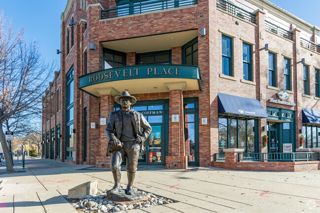 Longmont pays homage to it's history with several sculptures.