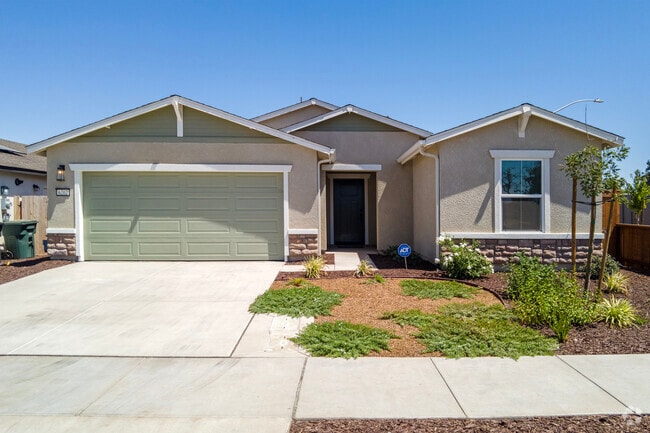 Craftsman inspired homes dot the neighborhoods of the City of Riverbank.