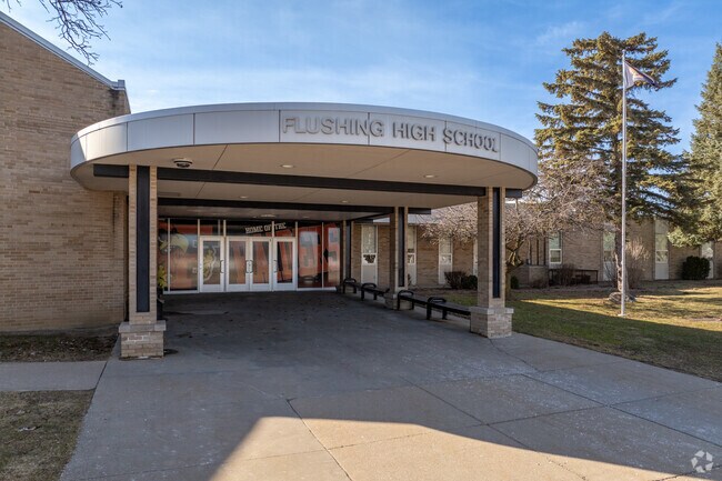 Flushing High School earns a coveted B+ rating on school ratings site Niche.com.