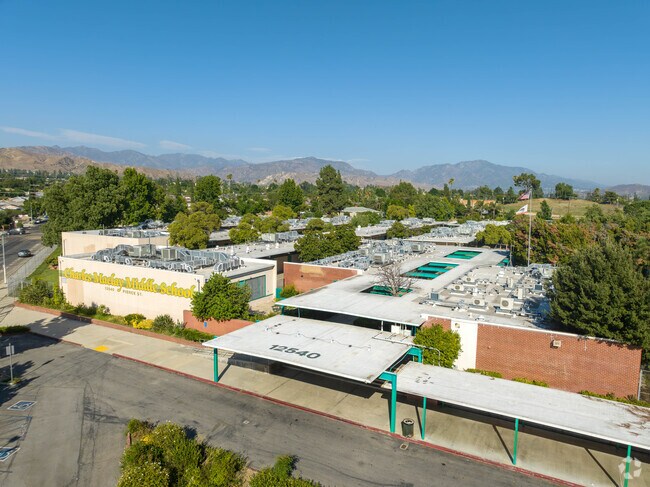 Charles McClay Middle School features a large campus for students to learn and explore.