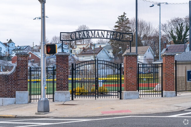 Belleville School No. 8 has access to Clearman Field right next to the school.