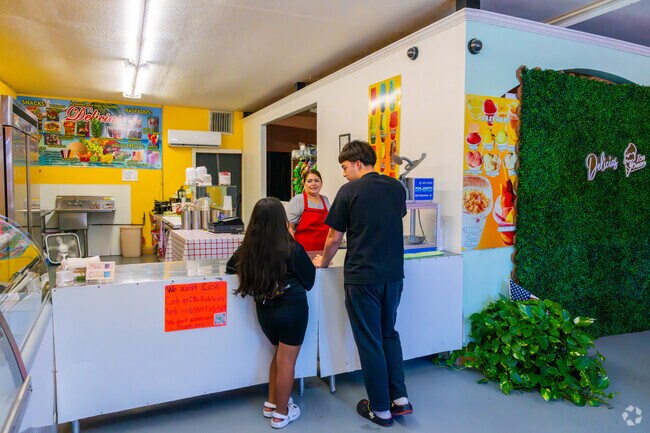 Delicia Ice Cream is a popular stop for frozen treats in San Joaquin.
