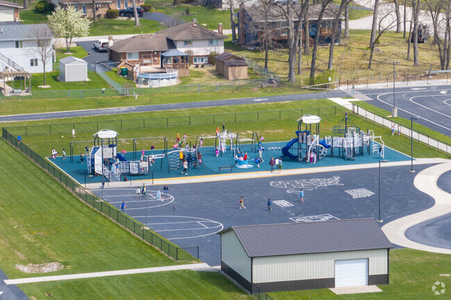 Porter Lakes Public Pre-K & Elementary School playground.