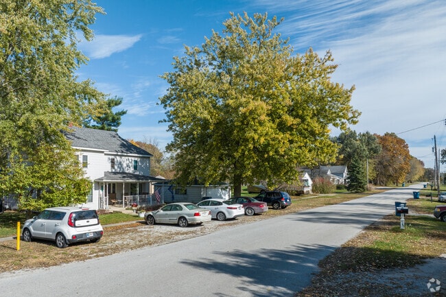 Downtown Wheatfield offers a modern residential community in a rural area.